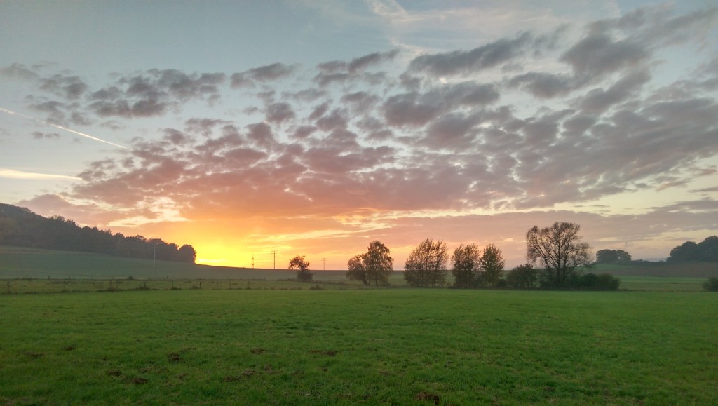 Sonnenuntergang am Heidenhäuschen. HTC One M8.